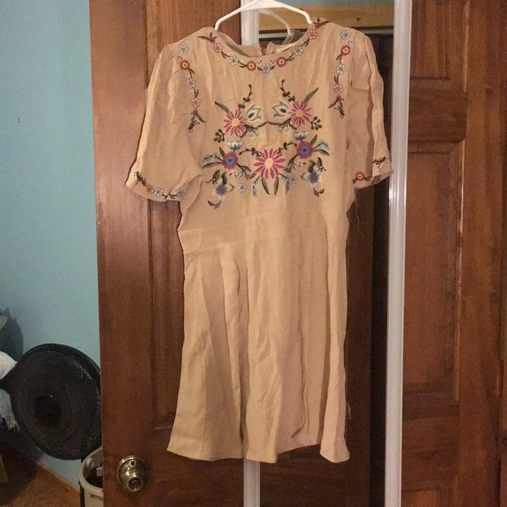 Embroidered dress